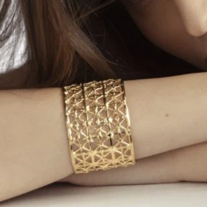 Gasometro Low Cuff Gold