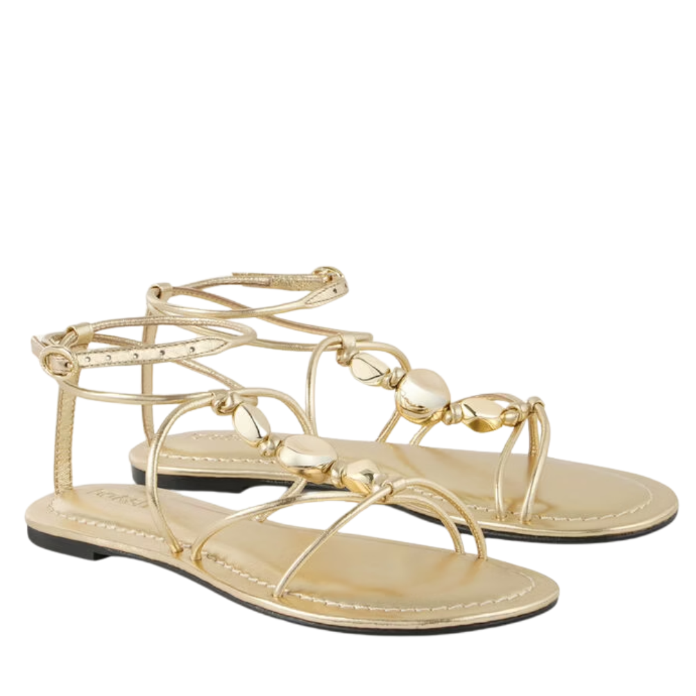 Caya Sandals Gold