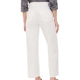 Jamie Ankle Curve White Jeans