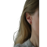 Lucia Mini Hoops Gold