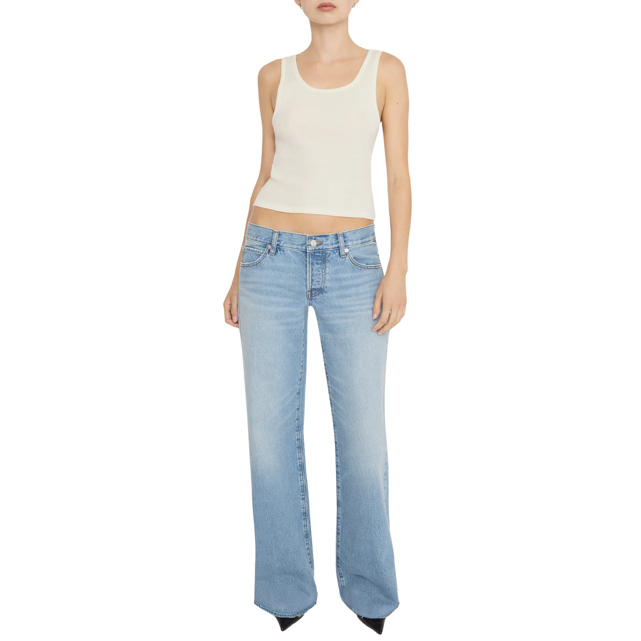 The Pixie Gray Dodger Offset Hem