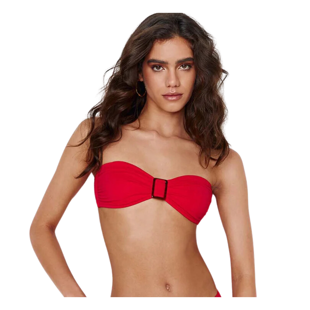 Red Bandeau Bikini