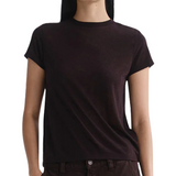 Long Line Adine Tee Plum