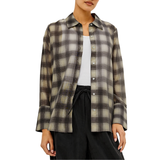 Bishop Shirt Onyx Taupe