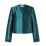 Ruthie Satin Blouse Teal