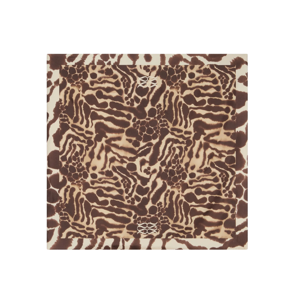 Silk Twill Scarf Savannah