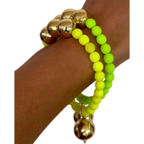 Betty Boo Neon Yellow Bracelet