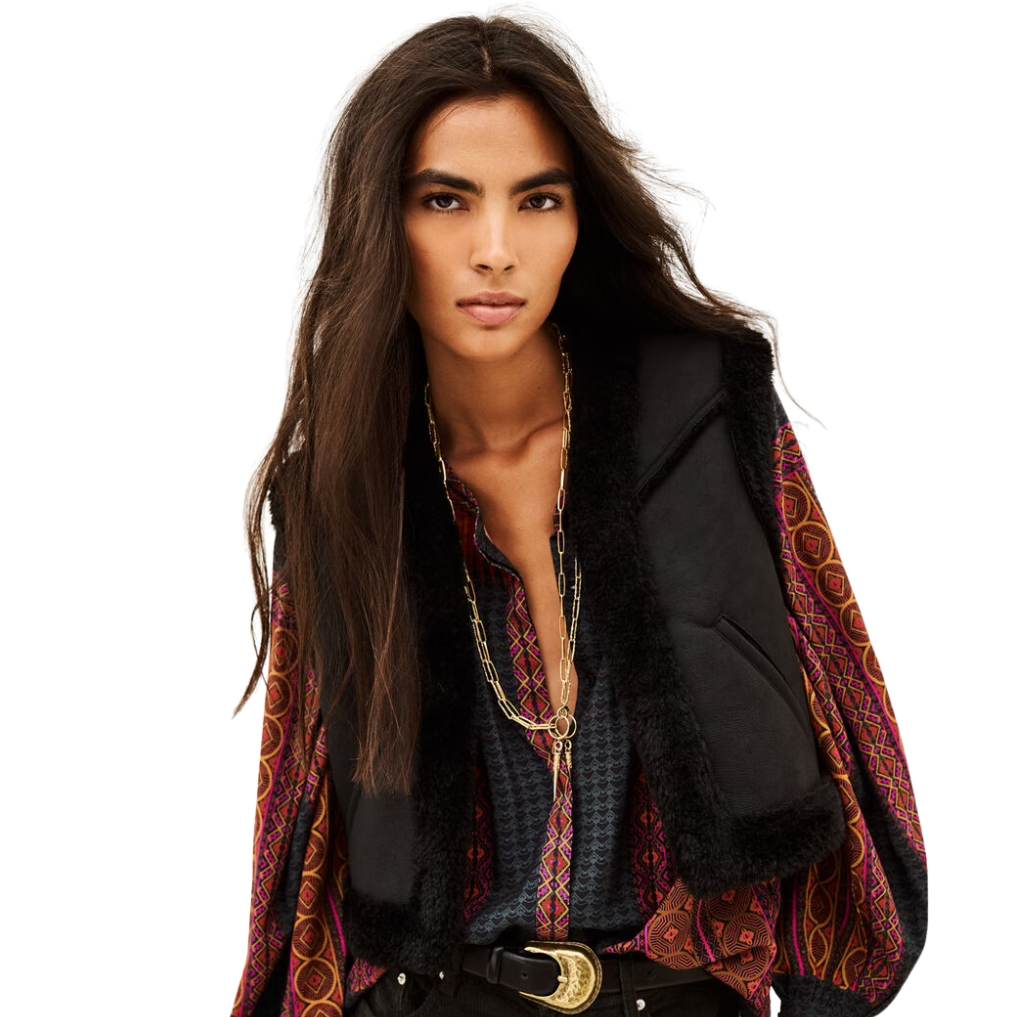 Pilar Gilet Black