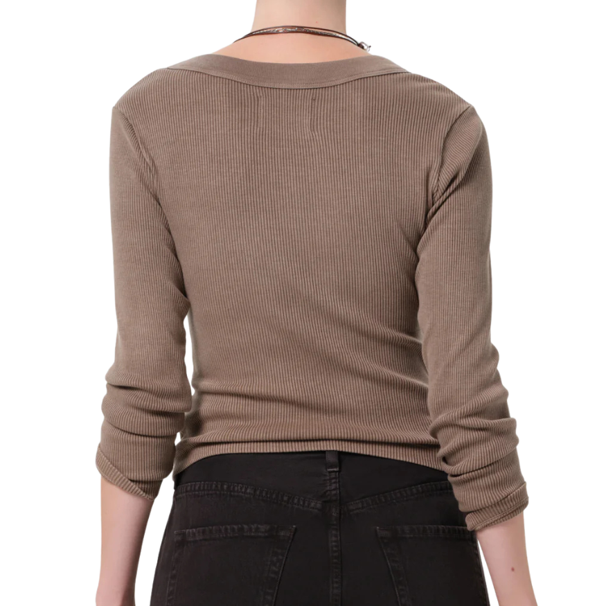 Varra Henley Top Coca