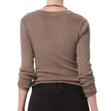 Varra Henley Top Coca