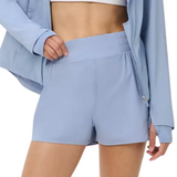 Running Shell Short Laguna Blue