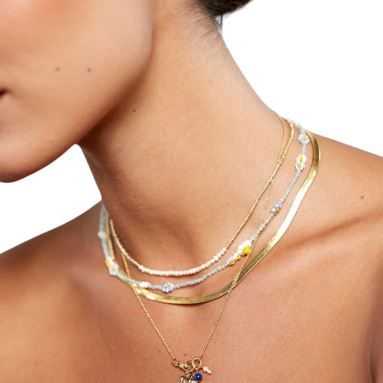 Delphine Necklace Gold