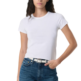 Luca Jersey Baby Tee White