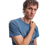 Garment Dye Pocket Tee Blue