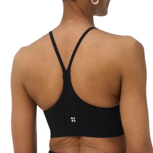 Spirit Restored Yoga Bra Black