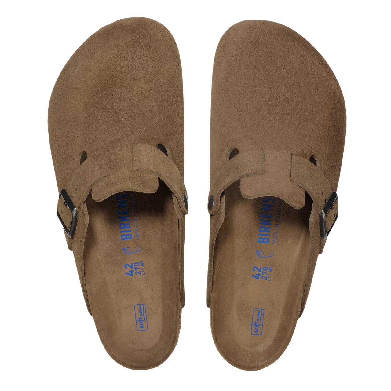 Boston Soft Footbed Clogs Dark Tea