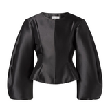 Vendela Balloon Sleeve Blouse Black