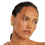 Wind Earring Gold