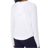 Breathe Easy L/S Top White