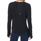 Breathe Easy L/S Top Black