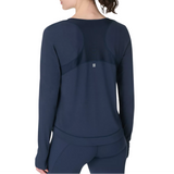 Breathe Easy L/S Top Navy