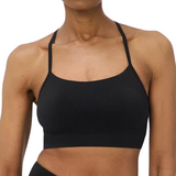 Spirit Restored Yoga Bra Black