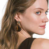 Xiomara Earrings Tigers Eye