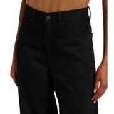 The Bow Crop Black Jeans
