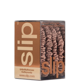 Back To Basics Skinny Scrunchies Light Brown