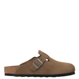 Boston Soft Footbed Clogs Dark Tea