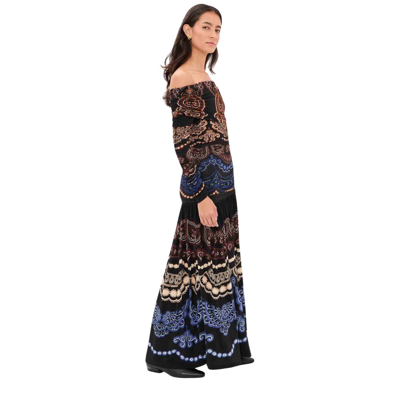 Nicole Black Maxi Dress