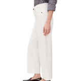 Jamie Ankle Curve White Jeans