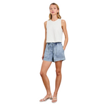 Foster Short Faded Indigo