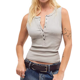 Jamie Henley Tank Quiet Grey