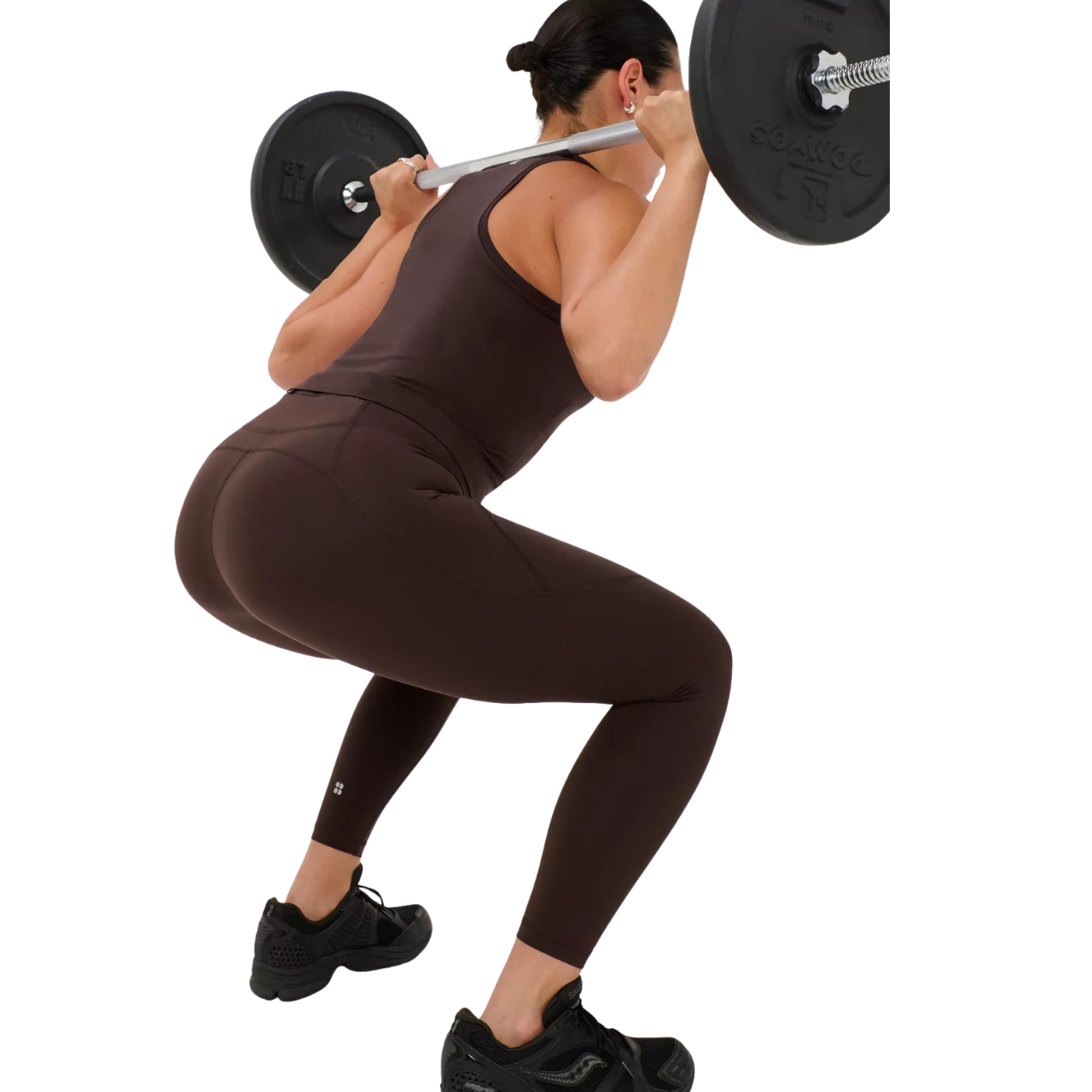 Power 7/8 Workout Leggings Espresso