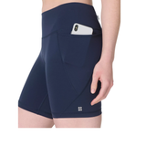 Power 6'' Biker Shorts Navy