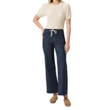 Ari Waistband Tie Pants Vintage Navy