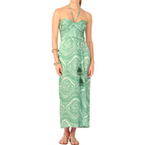 Collina Long Sage Dress