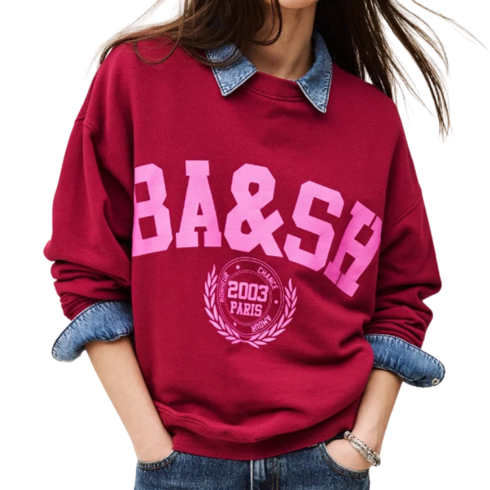 Benjamin Sweatshirt Fuchsia