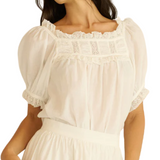 Frances Top Salt Lace