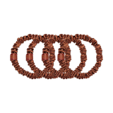 Back To Basis Skinny Scrunchies Auburn