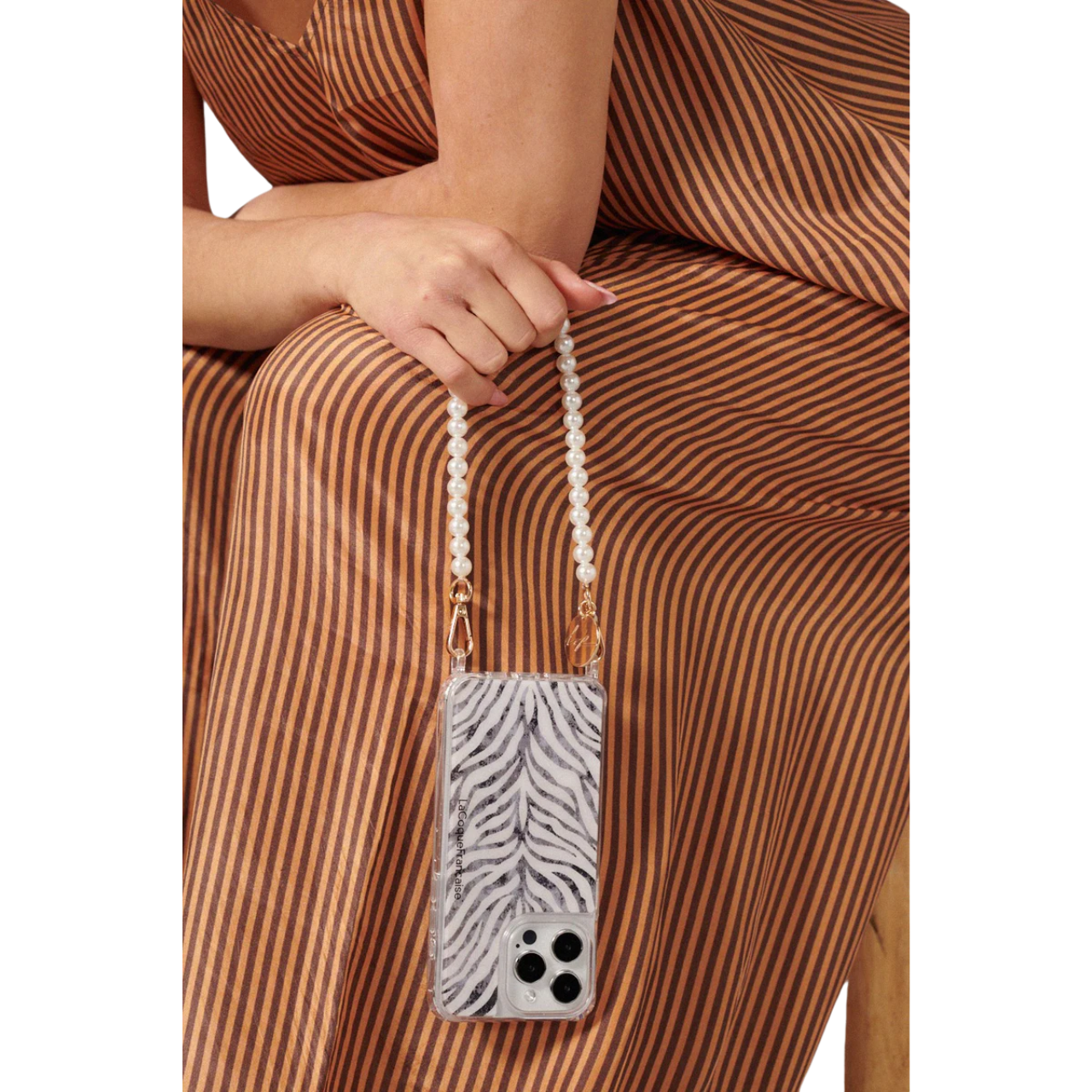 Agathe Chain White 40cm