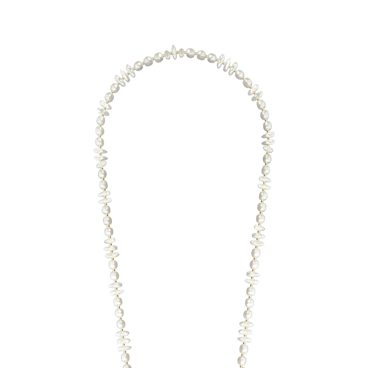 Liviya Long Chain White