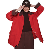 Rylan Jacket Washed Red