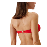 Red Bandeau Bikini