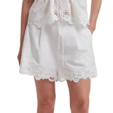 Shia Shorts White