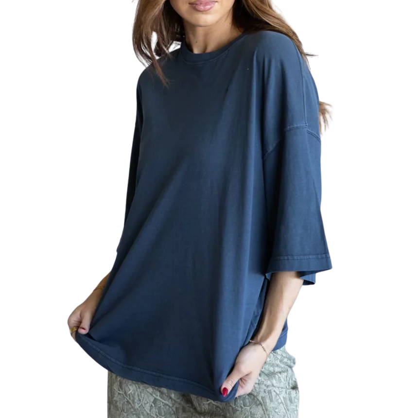 WFT Perfect Oversized Tee Navy