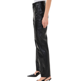 Faux Leather Shea Pants Black