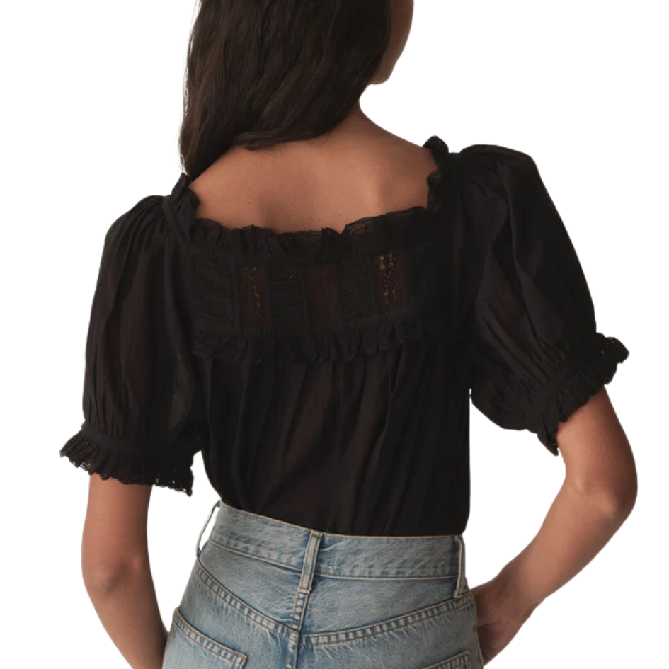 Frances Top Black