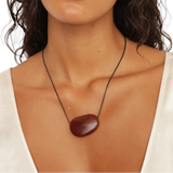 Julia Necklace Red/Black